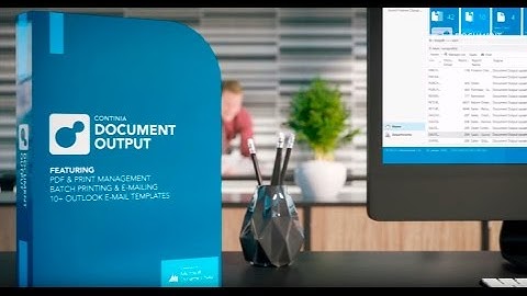 Continia Document Output for Dynamics NAV