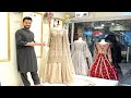 Beautiful nikkah dress for bride  zari khana