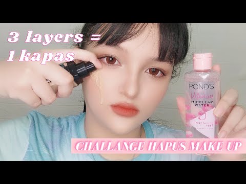 Review + Challenge Pond's Vitamin Micellar Water, Hapus Make Up Hanya dengan SATU KAPAS!