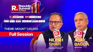 Details Ajay Bagga & Nilesh Shah At Republic Summit 2026 | Mount 1,00,000: India's Wealth Creation Story Guide