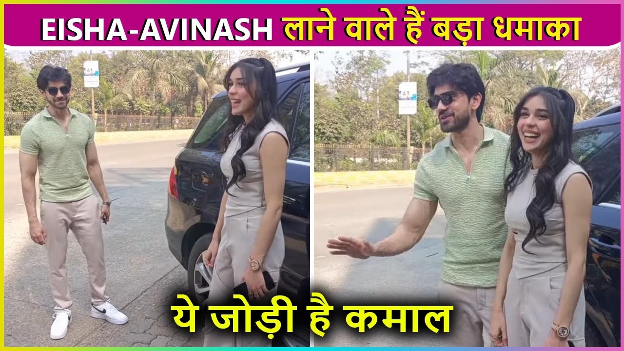 Avinash Mishra Cutely Waits For Eisha , Excited To Shoot With Farah Khan