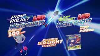 Jump Rocket LED Night Shotz Light up Foam Rocket Set by Geospace screenshot 5