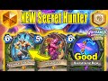 86 winrate new product 9 secret hunter deck is op at whizbangs workshop miniset  hearthstone