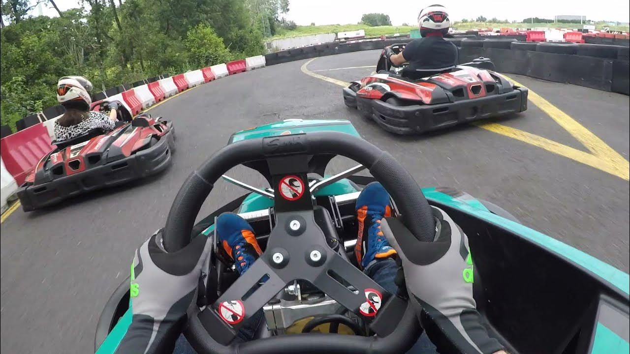 Karting Puurs Almost killed myself twice and got stared down! YouTube