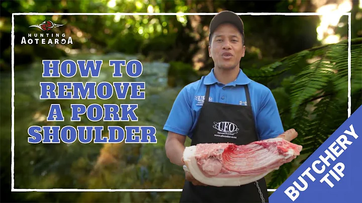 How to remove a Pork Shoulder - Hunting Aotearoa Tip - Part 7