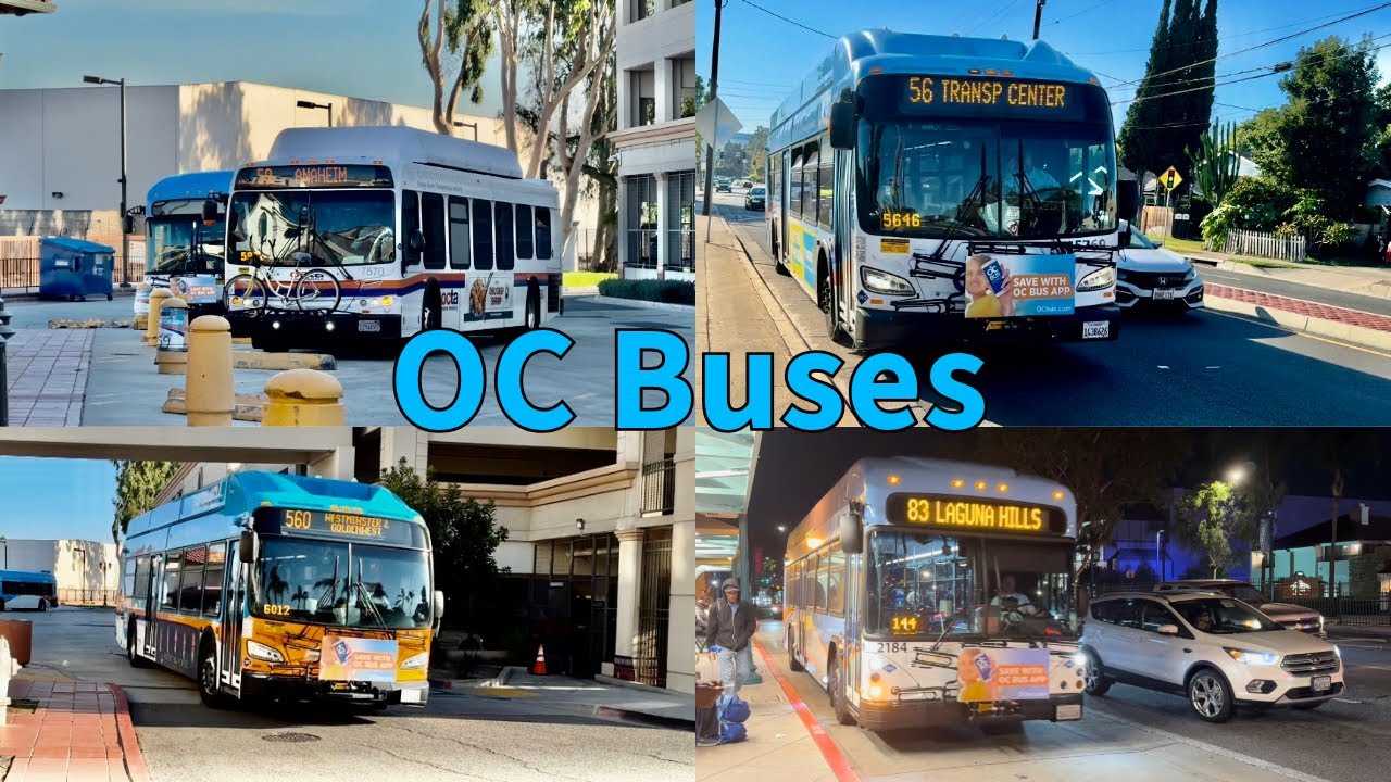Orange County Transit Bus Compilation (OCTA)