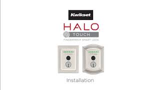Halo Touch Installation Guide | Kwikset