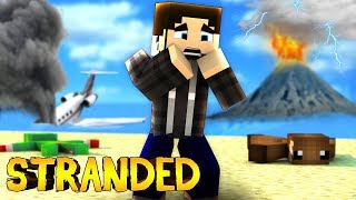 Minecraft Stranded - SURVIVING A PLANE CRASH!!! (Minecraft Roleplay Ep.1)