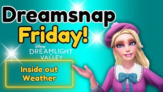 DreamSnap Friday LIVE 🌦️ Inside Out Weather in Disney Dreamlight Valley screenshot 4
