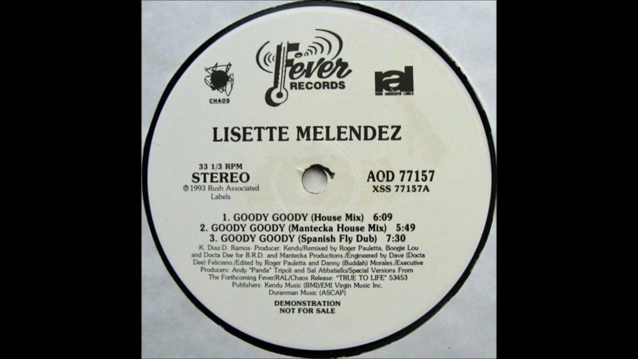 Lisette Melendez - Goody Goody (Mantecka House Mix) - YouTube