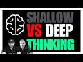 Note-Taking like a Pro: Shallow vs Deep Thinking