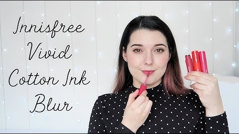 Innisfree vivid cotton ink 13 review