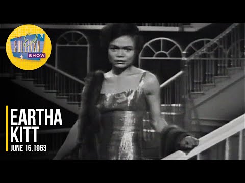 Eartha Kitt "Mad About The Boy" on The Ed Sullivan Show