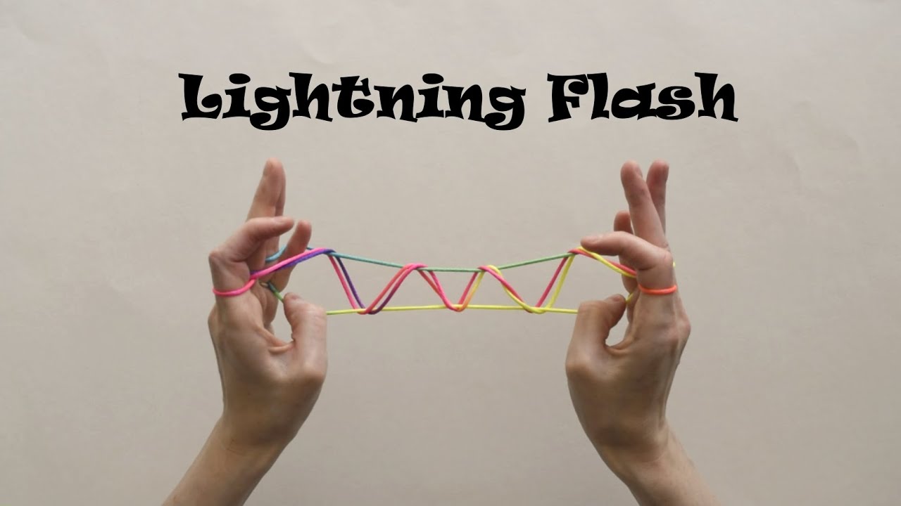 Flash String Effect Lightning Flash String Figure - YouTube