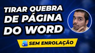 Como Tirar a Quebra de Página do Word 2026
