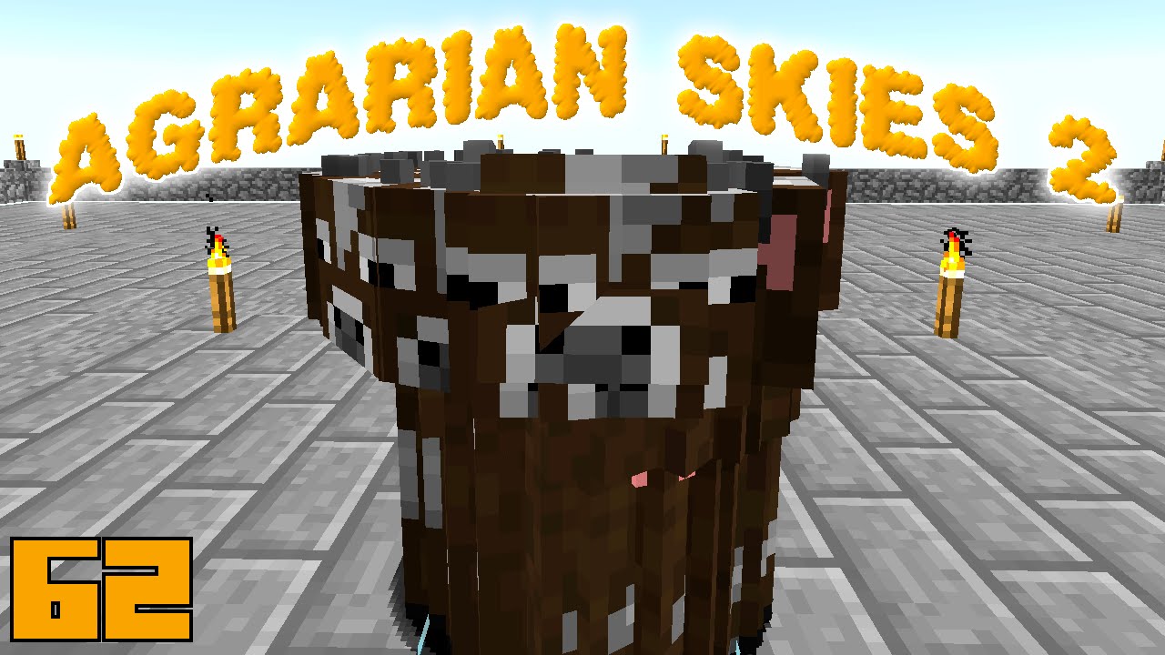 Minecraft Mods Agrarian Skies 2 - FERTILIZER [E62] (Modded Skyblock ...