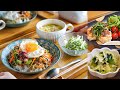 【2日分】頑張らない晩ごはん献立【管理栄養士の一汁二菜】