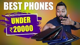 TOP 6 MOBILE PHONES UNDER 20,000 BUDGET ⚡⚡⚡ April 2019