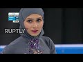 Russia: UAE’s first international figure skater vows to keep trying despite fall