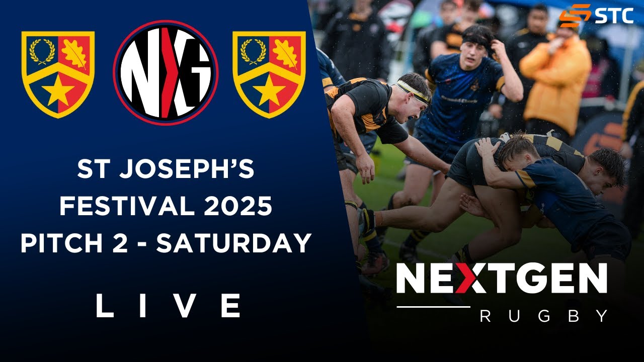 LIVE RUGBY: ST JOSEPH'S FESTIVAL 2025 | PITCH 2 - SATURDAY 18th OCTOBER