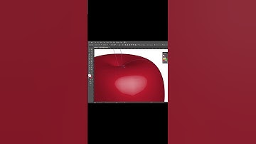 how to create 3D apples using illustrator #shorts