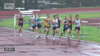 VMC 22.12.2020: Men 800m B race