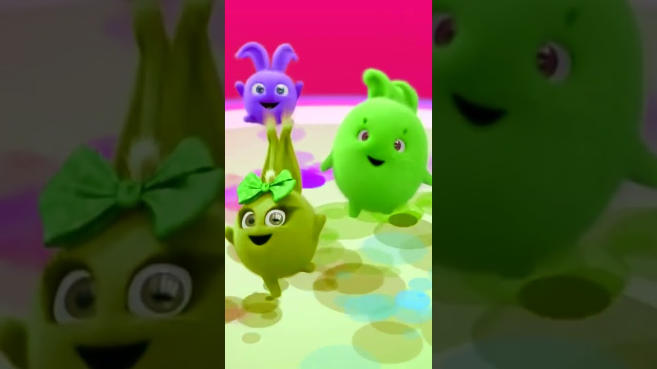Sunny Bunnies Theme Song Fast Motion Rainbow 