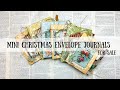 SOLD OUT Mini Christmas Envelope Journals FOR SALE