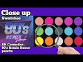 80'S REMIX DANCE palette SWATCHES | BH COSMETICS| Close Up
