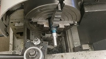 Lathe chamfer and groove