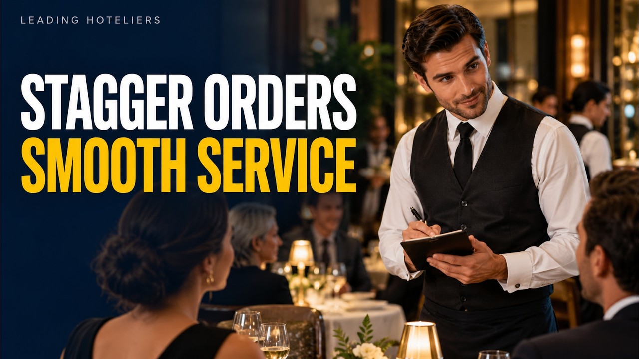 Stagger Cafe How to Stagger Orders Effectively | Restaurant & Hospitality Training ...