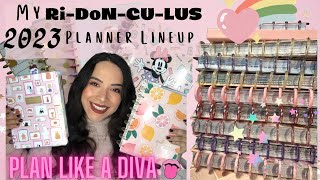 My 2023 Mega Planner Stack 💋 | Happy Planner | Planner Line Up 💋