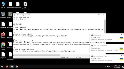 Raf ransomware [Makop family] removal instructions.
