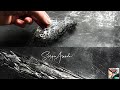 Unlocking the Secrets of Minimalism: Astonishing Paint Scraping - Minimalist Landscape Painting DIY