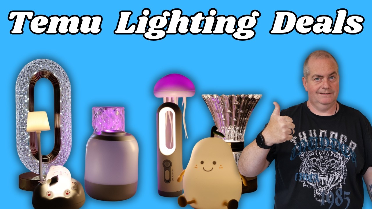 9 Budget Rechargeable Lamps and Nightlights Unboxed And Tested - Some ...