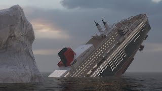 Queen Mary 2 sinks just like Titanic  - What if scenario