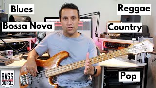 10 EASY Bass Lines, 1 Chord Progression! (Part 1)