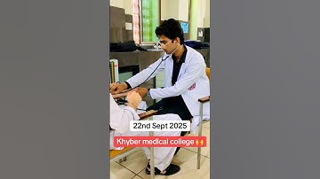 The journey from being MDCAT aspirant to Khyber Medical college | 22nd sept 2024- 22nd sept 2025!