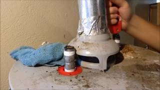 Replacing water heater lines with SharkBite valves and flexible lines