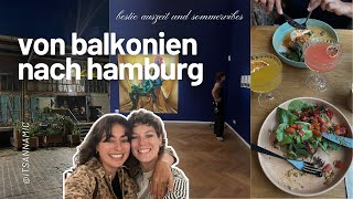 Sommer auf Balkonien 🌞 | Hamburg-Trip mit meiner BFF | Vlog