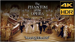 The Phantom Of The Opera (2004)  Masquerade 4K HDR & HQ Sound & English, Korean subtitles