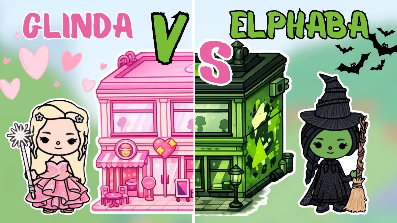НОВОЕ ОБНОВЛЕНИЕ! 😱ELPHABA & GLINDA: Бесплатное обновление торгового центра в Тока-Бока ✨🏡