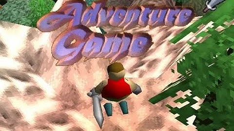 Adventure Game (PS1/Net Yaroze) - Playthrough/Longplay