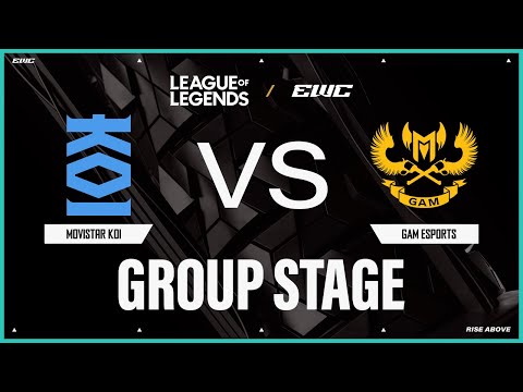Movistar KOI vs GAM Esports | League of Legends at EWC 25 - Day 1 - Group Stage