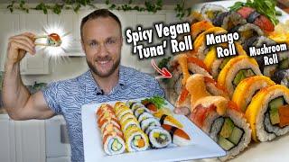 Amazing Vegan Sushi Rolls 3 Recipes That Will Blow Your Mind
