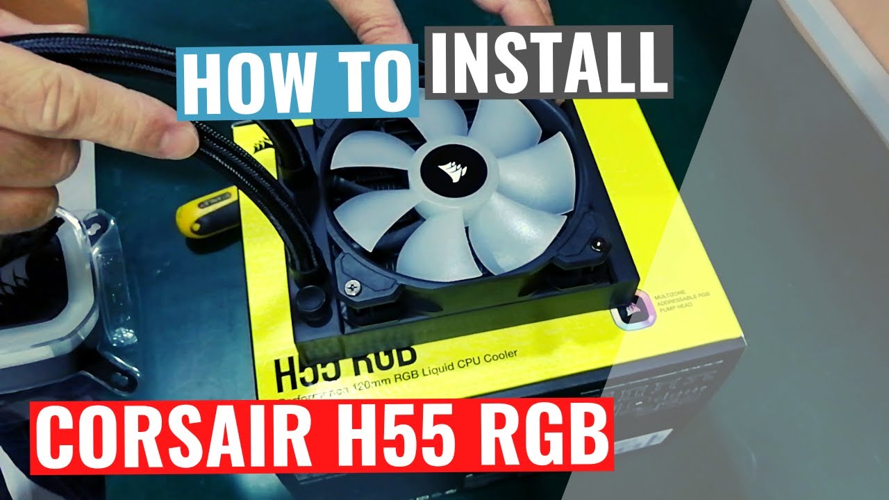 HOW TO] the RGB Liquid CPU Cooler #gamingpcbuild - YouTube