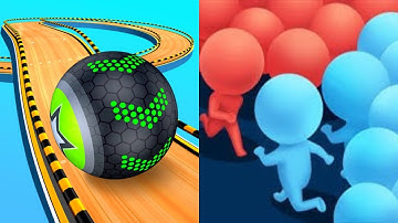 Going Balls vs Count Master - All Level Gameplay Android,iOS - NEW MOD APK UPDATE GAMEPLAY