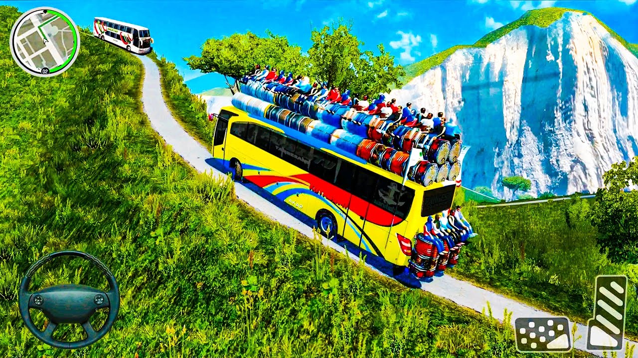 Death Road Bus Simulator - Bus Driving Simulator Game - Android Gameplay 