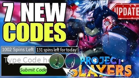 ⚡️MARCH UPDATE⚡PROJECT SLAYER CODES - CODES FOR PROJECT SLAYER - ROBLOX PROJECT SLAYERS CODES