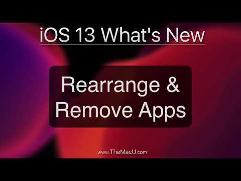 How to Rearrange & Remove Apps from an iPhone or iPad Home Screen in iOS 13! hqdefault